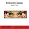 Daki Eyes Embroidery Designnn 0