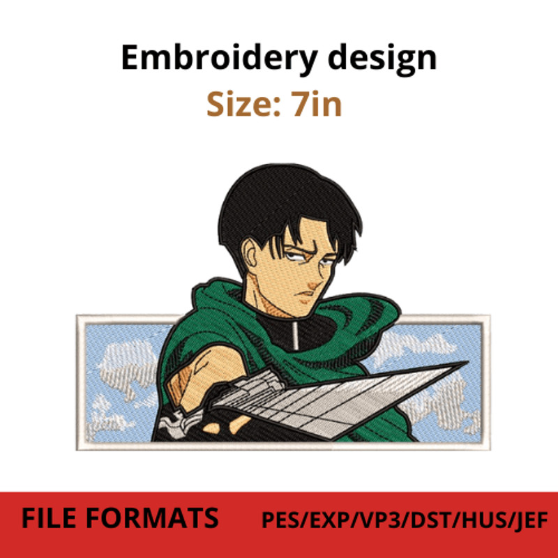 Levi Embroidery Design 0