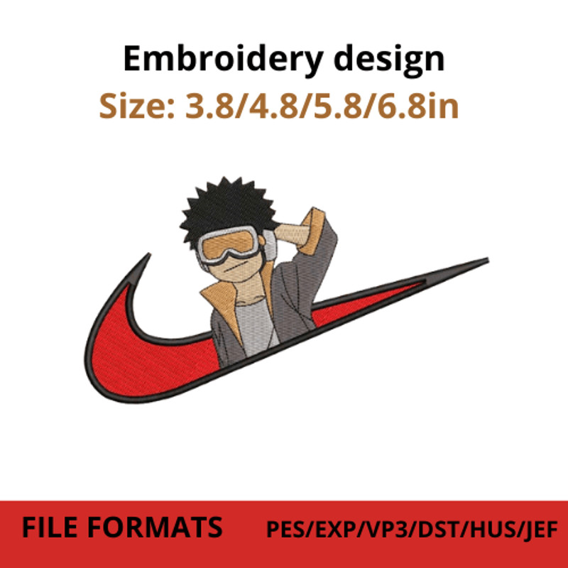 OBITO UCHIHA Embroidery Design 0