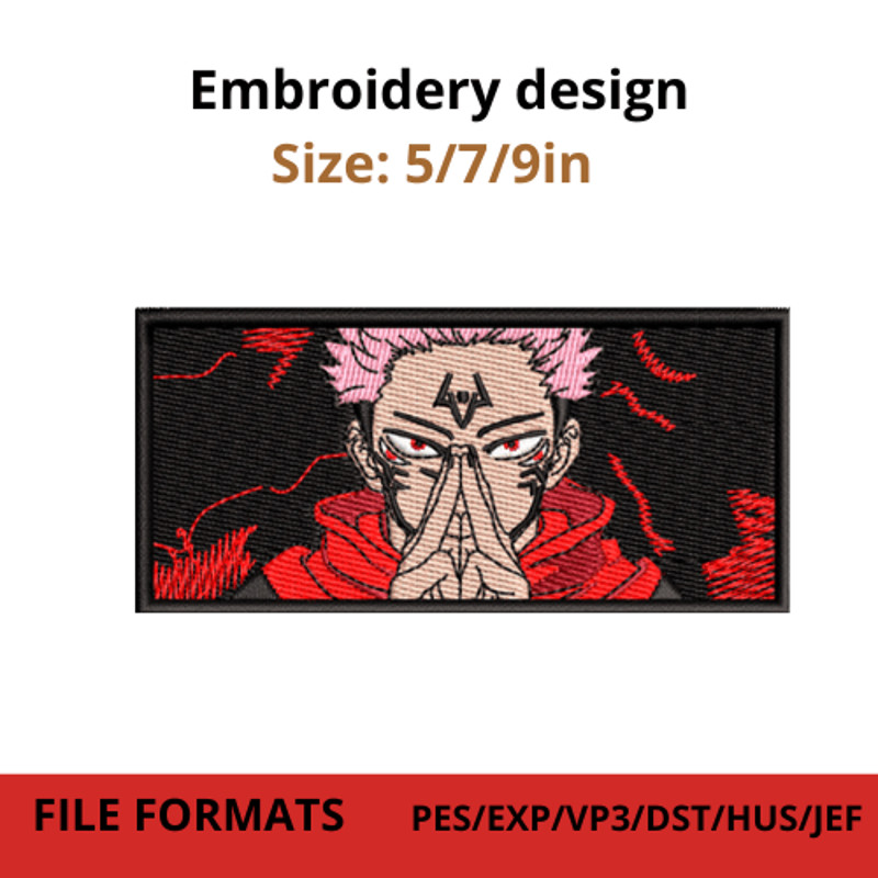 Anime Embroidery Design2 0