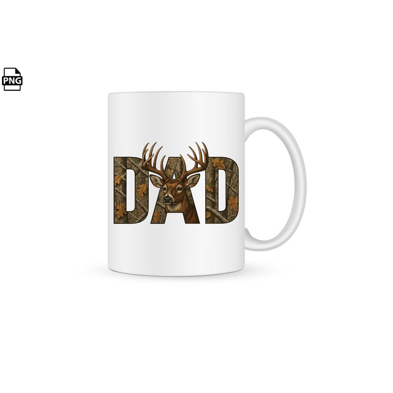 Fathers Day Hunting Dad PNG Sublimation Design 2
