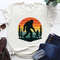 Retro Vintage Bigfoot Dad PNG Sublimation Design 1