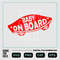 Baby On Board Skate SVG Cricut 0