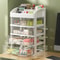 Drawer Style Storage Box Transparent Jewelry Skin Care Products Storage Box Highcapacity Desktop Cl 3