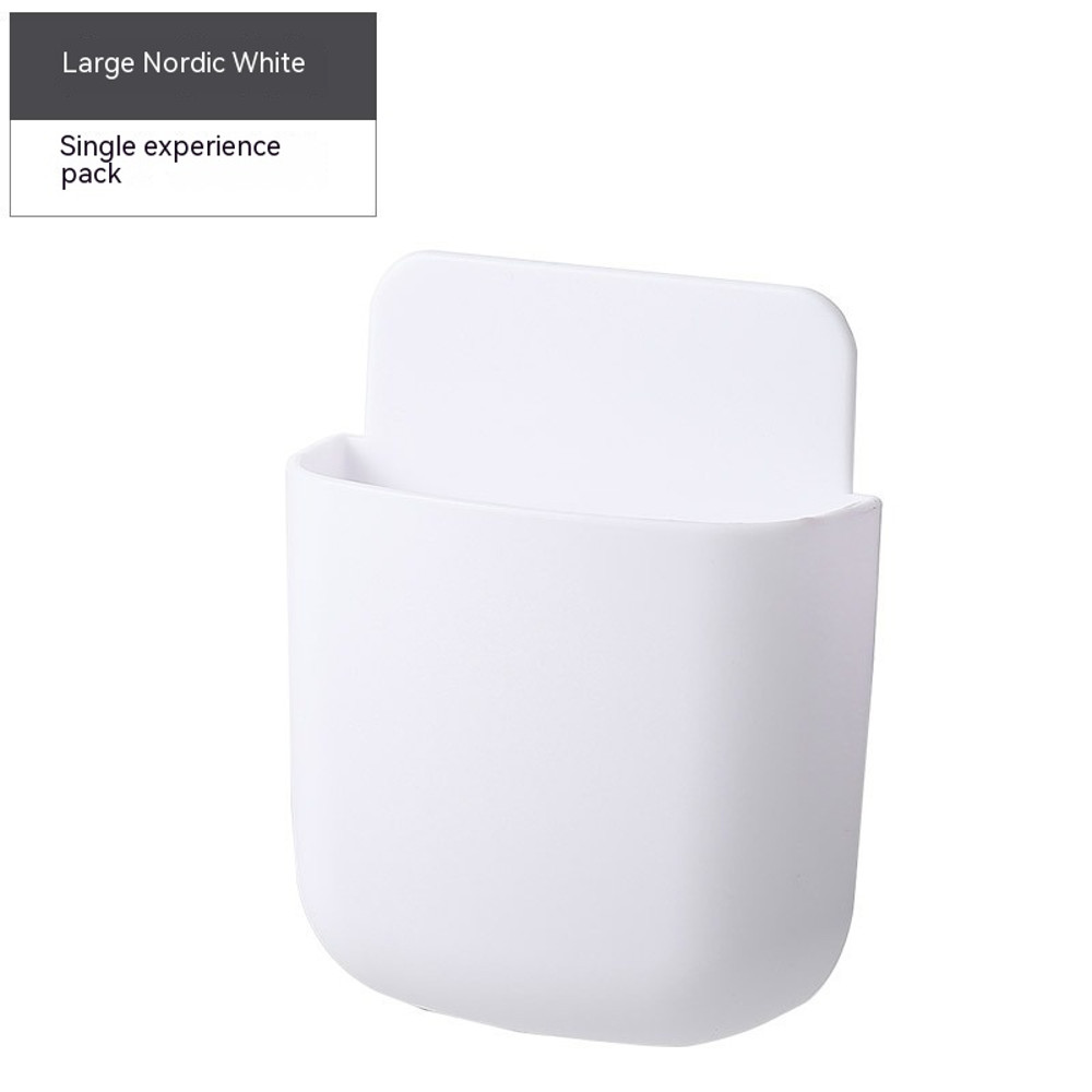 Wall mounted phone charger holder