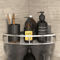 Shampoo organizer for bathroom wall