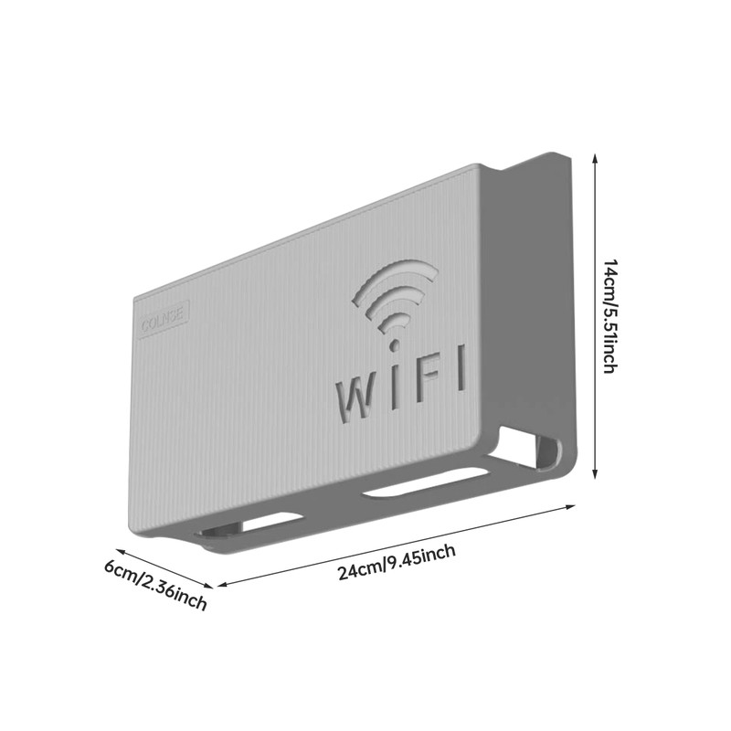router stand shelf for cable management