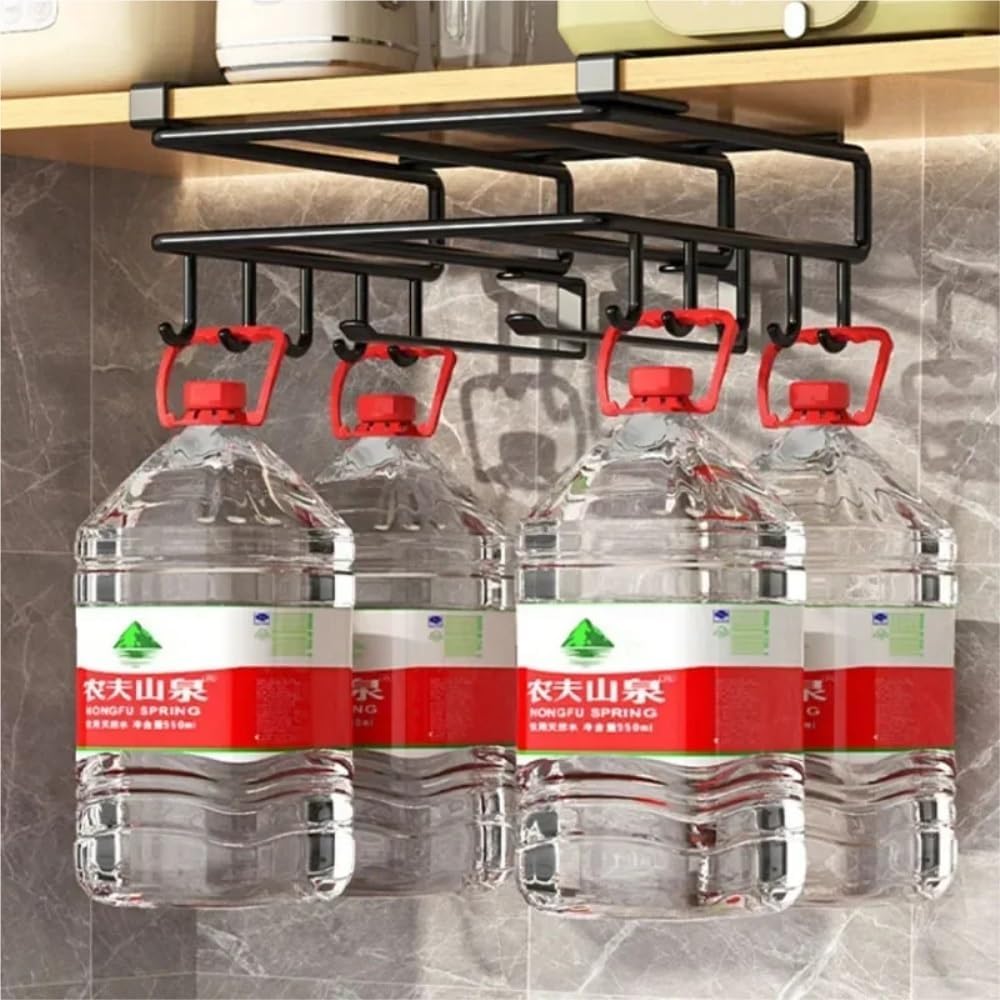 Durable paper towel holder under cabinet