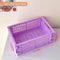 durable foldable storage box for home use