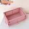 breathable foldable basket for bathroom storage