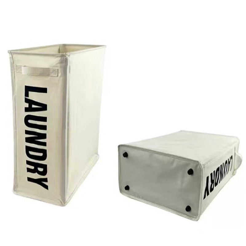 Large capacity foldable laundry basket for home