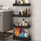 kitchen storage organizer rolling cart