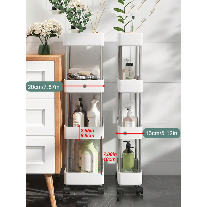 spacesaving storage cart for home