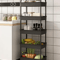Baby snacks storage rack for kitchen and bathroom