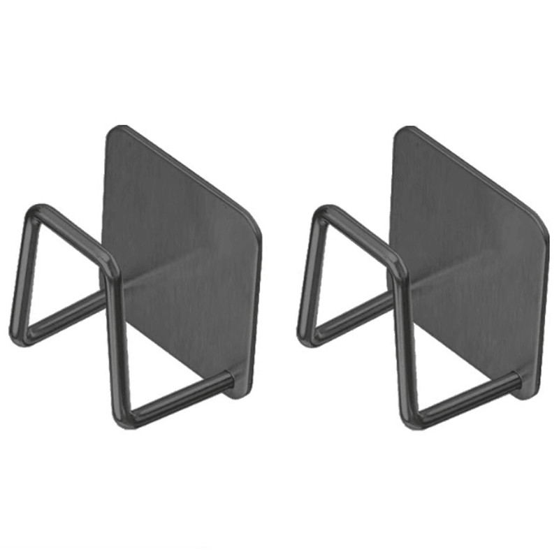 Kitchen Non Perforated Stainless Steel Storage Rack Wall Mounted Pot Cover Rack Cabinet Bottom Cutt 6