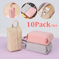 travel underwear & socks storage bag, portable waterproof tidy bag for luggage clothes organizer