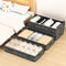 1PC Large Clothes Storage Bag Under Bed, Foldable Quilt & Clothes Organizer for Bedroom, Dormitory, Wardrobe