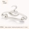 10pcs Baby Hanger Set, Cute Kids Clothes Hanger Rack Display with Non-Slip Clips