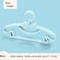10pcs Baby Hanger Set, Cute Kids Clothes Hanger Rack Display with Non-Slip Clips