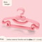 10pcs Baby Hanger Set, Cute Kids Clothes Hanger Rack Display with Non-Slip Clips