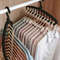 Foldable Multi-Hole Clothes Hanger, Non-Slip Space Saving Storage Rack for Wardrobe, Jeans, Trousers & Scarf Organizer
