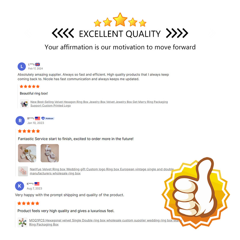 TAIMY Mini Velvet Hexagon Ring Box, Custom Logo & Color Jewelry Box for Weddings, Single Slot Retro Antique Ring Case