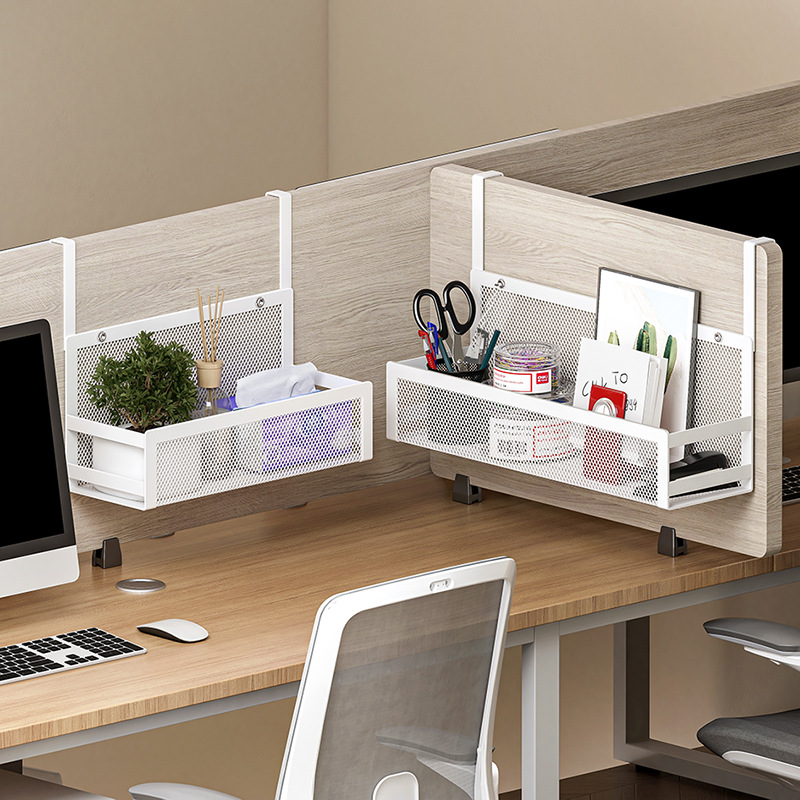 Under Cabinet Basket, Pullout Drawer Hanging Rack for Kitchen Storage Space-Saving Sliding Organizer for Tissue, Cup