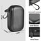 Carrying Case for Samsung T9 Portable, Shockproof Protective Storage Holder for USB External Solid State Drive, Cable