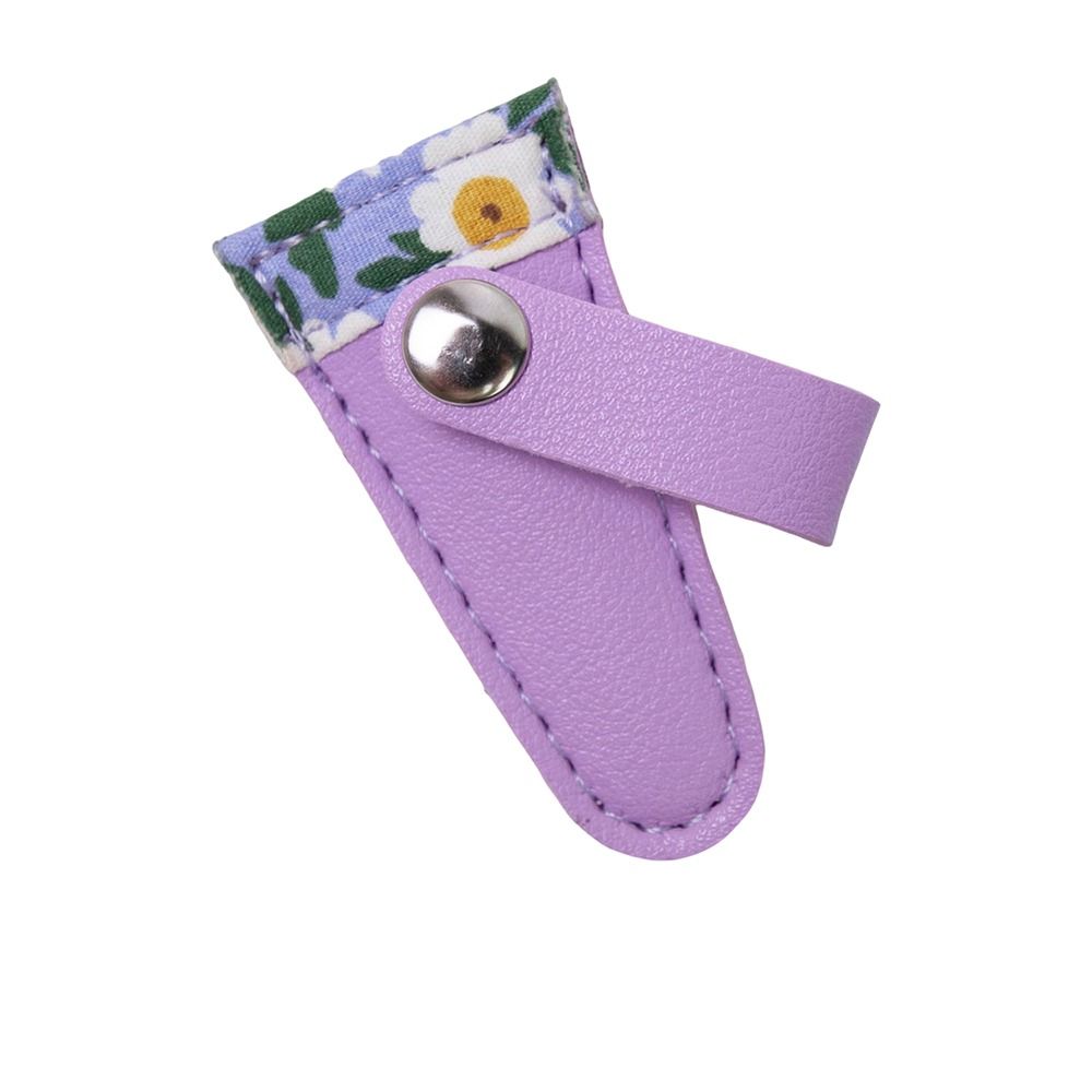 Premium Leather Embroidery Scissors Sheath, Protective Cover for Dead Skin Tweezers, Sewing Scissors, Durable Household