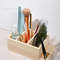 Durable Nail Drill Machine Bits Wooden Holder, Organizer Box for Nail Training, Nail Art Accessories & DIY Manicure Tool