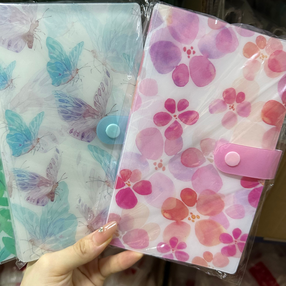 120 Slots Nail Sticker Storage Album, Empty Sticker Book for Collecting Water Decals Stickers, Display Shelf, Photo Card