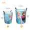 Frozen Princess Collapsible Laundry Basket, Custom Kids Clothes Hamper for Nursery Durable & Waterproof Toys Storage Bag
