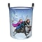 Frozen Princess Collapsible Laundry Basket, Custom Kids Clothes Hamper for Nursery Durable & Waterproof Toys Storage Bag