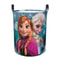 Frozen Princess Collapsible Laundry Basket, Custom Kids Clothes Hamper for Nursery Durable & Waterproof Toys Storage Bag