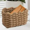 HandWoven Cotton Rope Storage Basket Desktop Sundries Organizer For Key CosmeticsClothes Home Decor 1