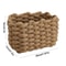 HandWoven Cotton Rope Storage Basket Desktop Sundries Organizer For Key CosmeticsClothes Home Decor 6