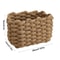 HandWoven Cotton Rope Storage Basket Desktop Sundries Organizer For Key CosmeticsClothes Home Decor 5