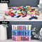 Sewing Thread Storage Box, Spool, Bobbin Organizing Case with Carrying Handle, Craft Thread Holder for Needlework Sewing