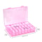 Sewing Thread Storage Box, Spool, Bobbin Organizing Case with Carrying Handle, Craft Thread Holder for Needlework Sewing