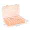 Sewing Thread Storage Box, Spool, Bobbin Organizing Case with Carrying Handle, Craft Thread Holder for Needlework Sewing