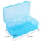 Sewing Thread Storage Box, Spool, Bobbin Organizing Case with Carrying Handle, Craft Thread Holder for Needlework Sewing
