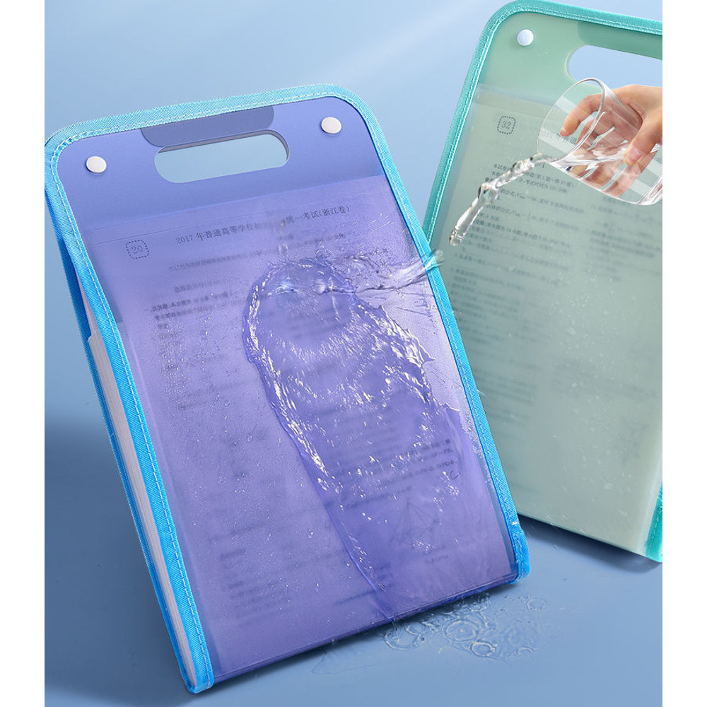 Travel Large Capacity Compartment Layered Storage Bag Organize Paper Towels Socks Photo Files Bookm 2