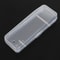Men Travel Shaver Storage Box, Full Transparent Plastic Case for Razors Eco-Friendly PP Shaving Box High-Quality Handle