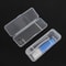 Men Travel Shaver Storage Box, Full Transparent Plastic Case for Razors Eco-Friendly PP Shaving Box High-Quality Handle