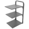 Collapsible Pot Rack, Carbon Steel Foldable Kitchen Storage Organizer, Multi-Layer Pan Shelf Countertop Spice Rack