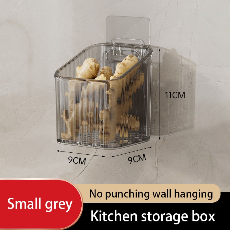Versatile Storage Rack for Kitchen, Onion, Ginger, and Garlic Storage Basket Bathroom Hanging Basket, Plastic Storage