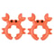 41PCS Silicone Spatula Rack Small Crab AntiScalding Pot Clip Universal Spoon Holder Clip Overflow S 6