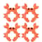 41PCS Silicone Spatula Rack Small Crab AntiScalding Pot Clip Universal Spoon Holder Clip Overflow S 7
