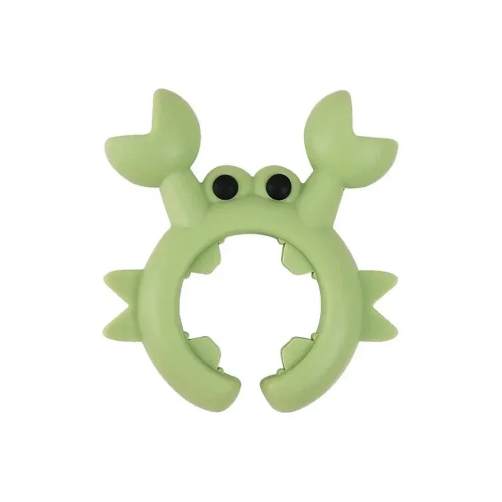 41PCS Silicone Spatula Rack Small Crab AntiScalding Pot Clip Universal Spoon Holder Clip Overflow S 9