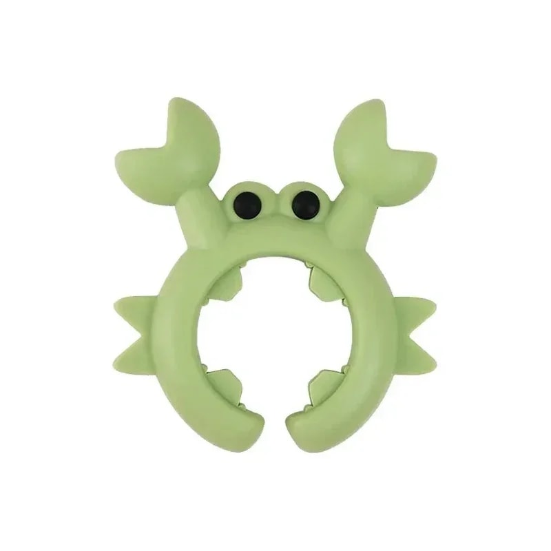 41PCS Silicone Spatula Rack Small Crab AntiScalding Pot Clip Universal Spoon Holder Clip Overflow S 9